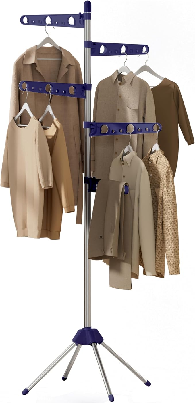 CASAMAYA Clothes Drying Rack Foldable, 70.9 inch Tripod Drying Rack by Unknown