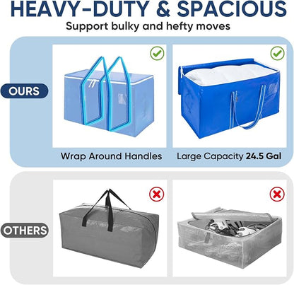 BALEINE 8-Pack Oversized Moving Bags - Image 4