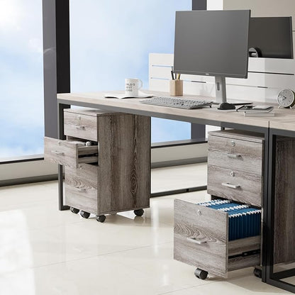 VINGLI 3-Drawer File Cabinet - Image 8