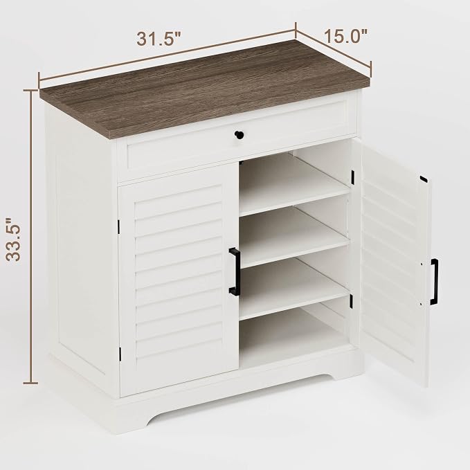 ChooChoo Farmhouse Shoe Cabinet - Image 2