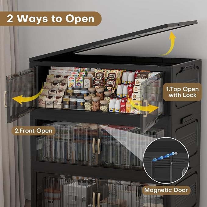 350Gal Extra Large Stackable Storage Bins - Image 4