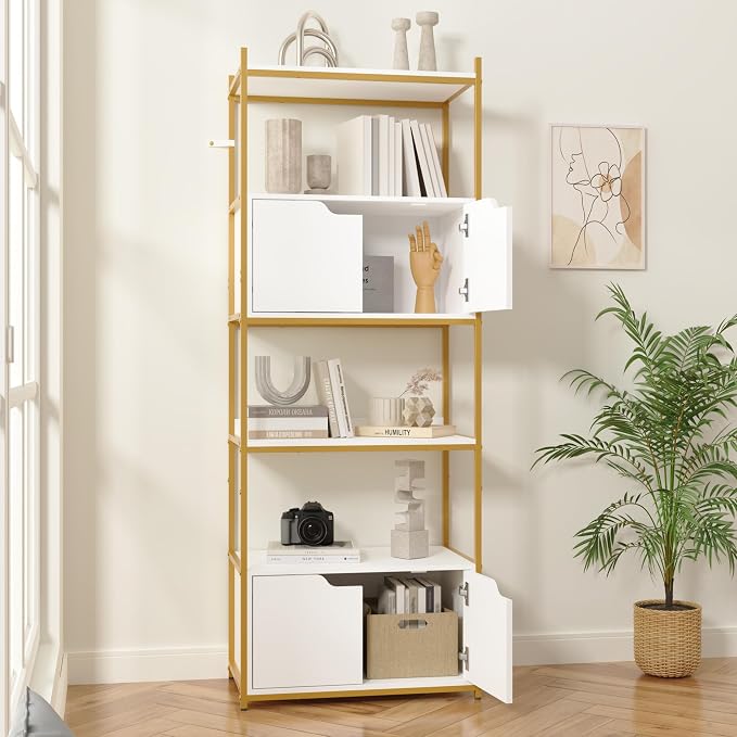 Industrial Bookshelf, Bookcase - Image 6