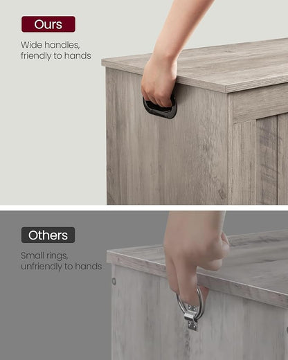 VASAGLE Storage Chest, 29.9 Inches Width Storage Bench, Entryway Bench - Image 9