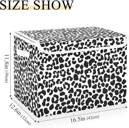 Storage Bins with Lids Storage Containers Storage Box with Handles Storage - Image 3