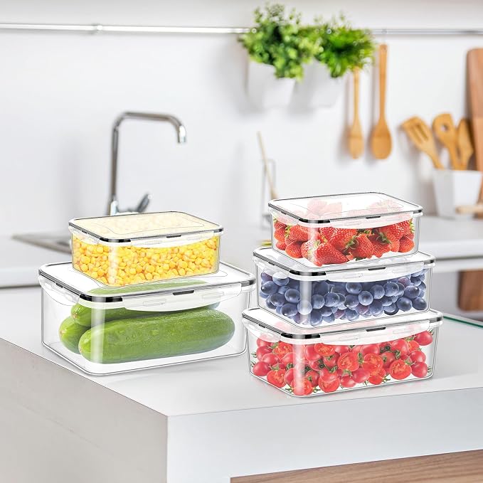 Meal Prep Containers 5pc, Food Storage Containers - Image 7