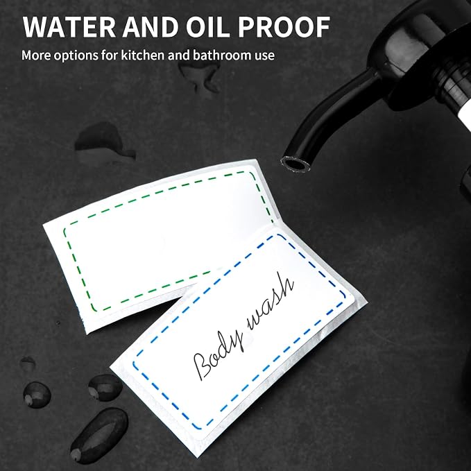 500 Removable Freezer Labels, 2 x 3 in, Waterproof Oil-Resistant Stickers | 500 - Image 8