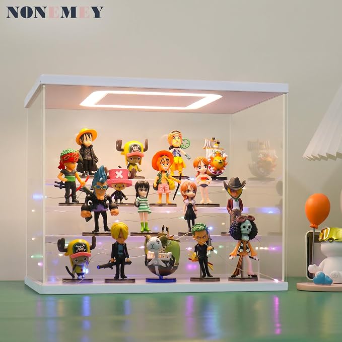NONEMEY Clear Acrylic Display Case Stand - Image 3