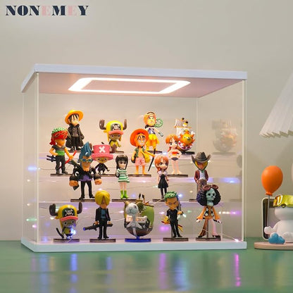 NONEMEY Clear Acrylic Display Case Stand - Image 3