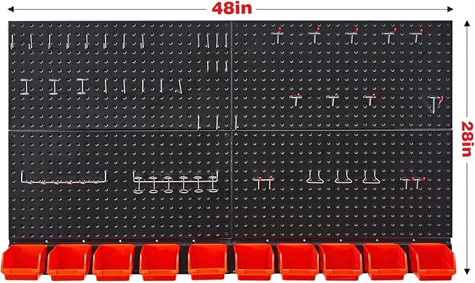 Ultrawall Pegboard Wall Organizer, Garage Storage System - Image 2