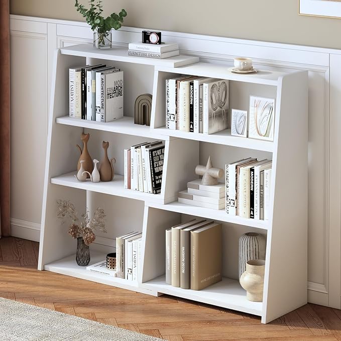 IOTXY Wooden Extendable Shelf Bookcase by IOTXY