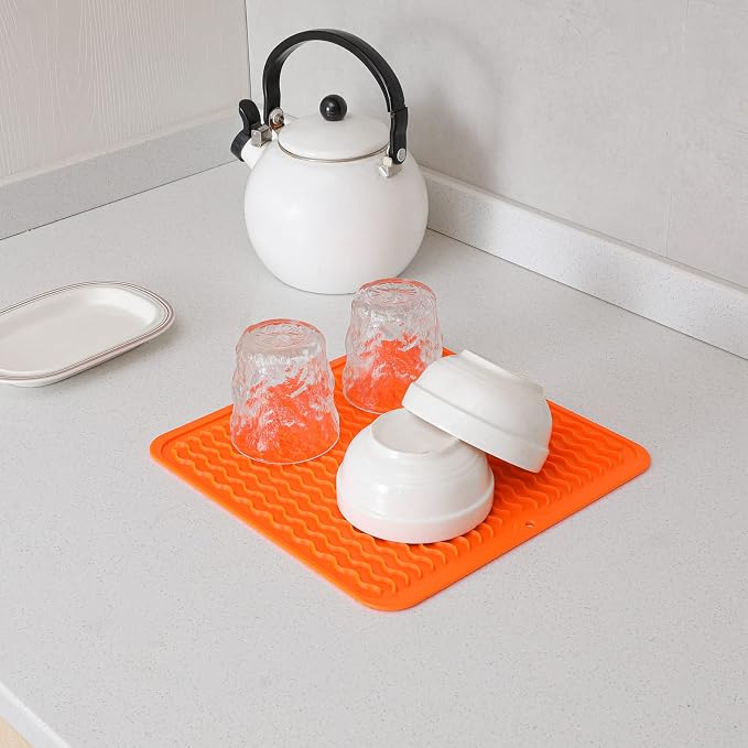 Silicone Dish Drying Mat for Multiple Usage, Easy clean, Eco-friendly, - Image 5