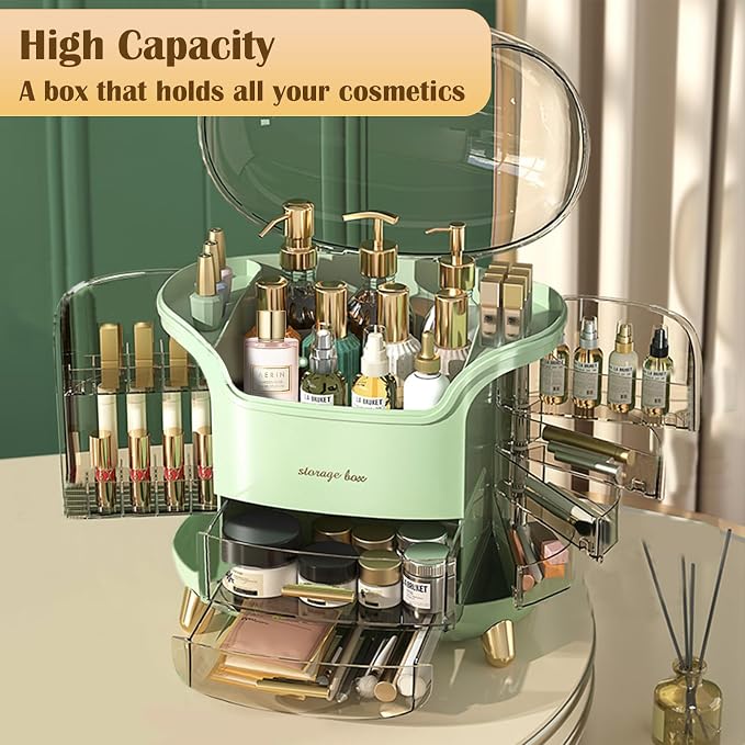 Makeup Organizer & Skincare Organizers, Cosmetic Organizer Box - Image 2