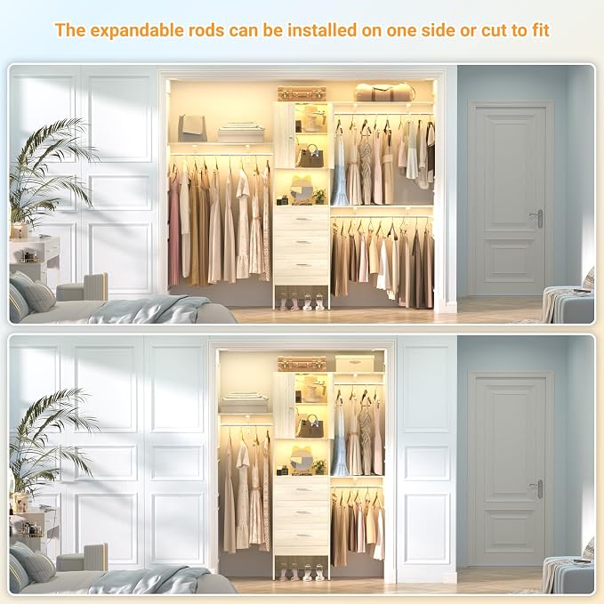 Armocity 96 Inches Closet System - Image 6