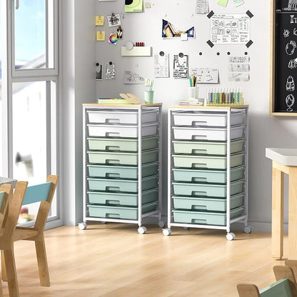 Rolling Storage Utility Cart Organizers - Image 7