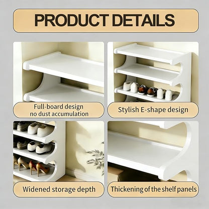 39" Bamboo Shoe Rack - Image 3