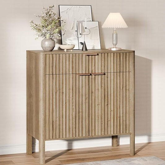 Fluted Buffet Cabinet Accent by CozyMine