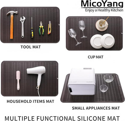 Silicone Dish Drying Mat for Multiple Usage, Easy clean, Eco-friendly, - Image 4