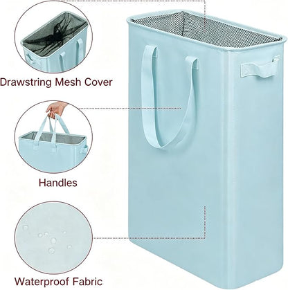 efluky Slim Laundry Basket, Narrow Laundry Hamper - Image 3