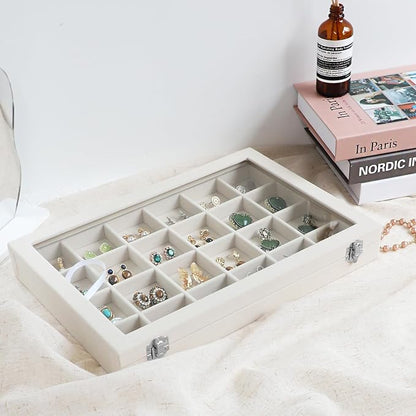 Wudygirl Jewelry Organizer Earring Holder Jewelry Tray - Image 5