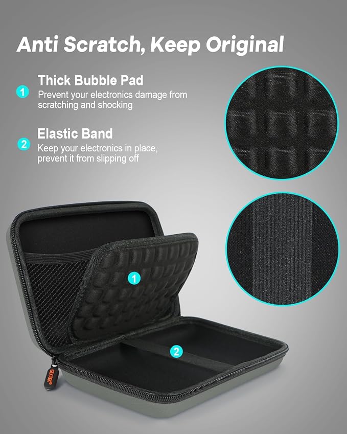 Gray-Green Hard Shell Carrying Case - Image 5