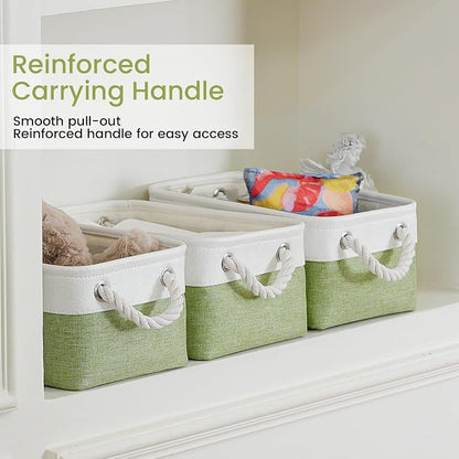11.8x7.9x5.2 Inch Fabric Small Storage Bins - Image 3