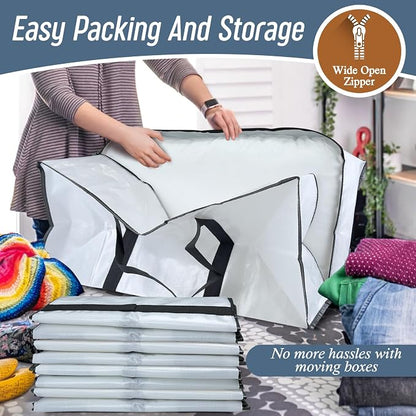 6 Pack Extra Heavy Duty Large Moving Bags - Image 5