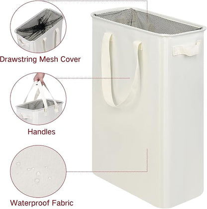 efluky Slim Laundry Basket, Narrow Laundry Hamper - Image 5
