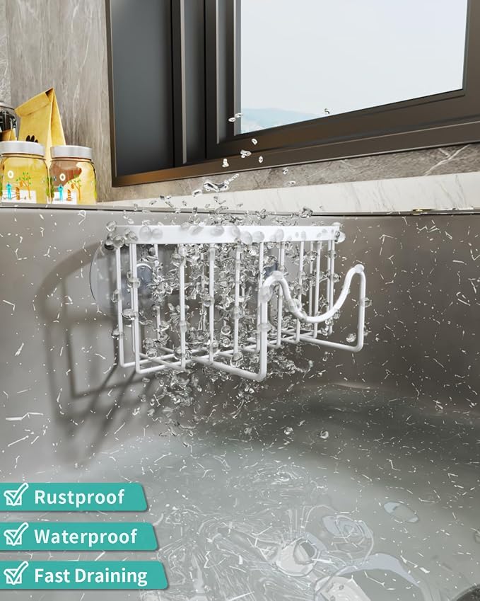 HapiRm Sponge Holder for Kitchen Sink - Image 4