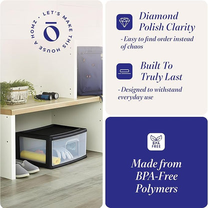 HOMZ 2-Pack 1-Drawer Storage Cart, and Classroom - Image 4