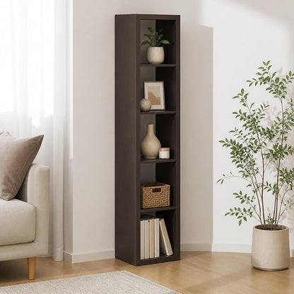 5-Cube Tall Cubicle Bookshelf, Cube Bookcase by Furevol
