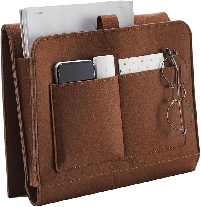YOUDENOVA Bedside Caddy, Bedside Organizer by YOUDENOVA