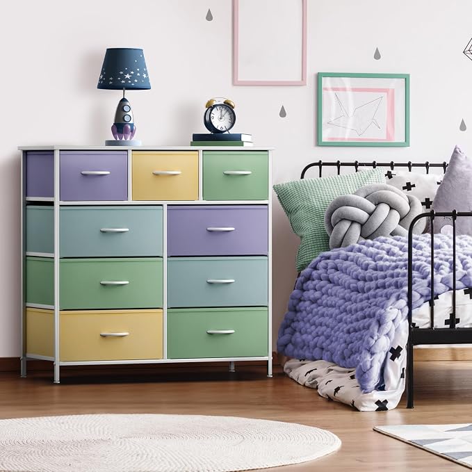 Sorbus Kids Dresser with 9 Drawers - Image 2