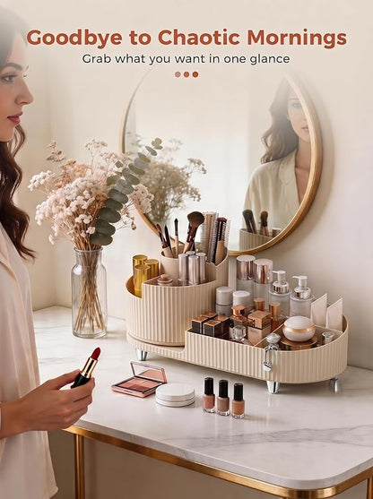 Booklov Rotating Makeup Caddy Organizer - Image 5