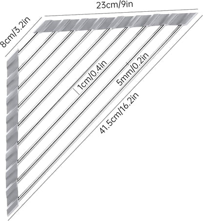 Tomorotec Triangle Roll-Up Dish Drying Rack - Image 7