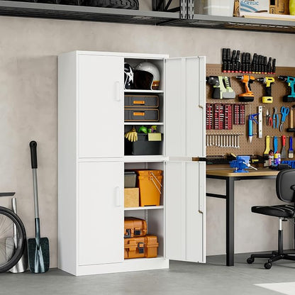Yizosh Metal Storage Locking Cabinet - Image 7