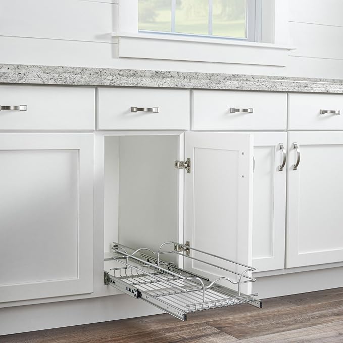 Rev-A-Shelf Kitchen Cabinet Pullout Shelf and Drawer Organizer Slide Out Pantry - Image 8