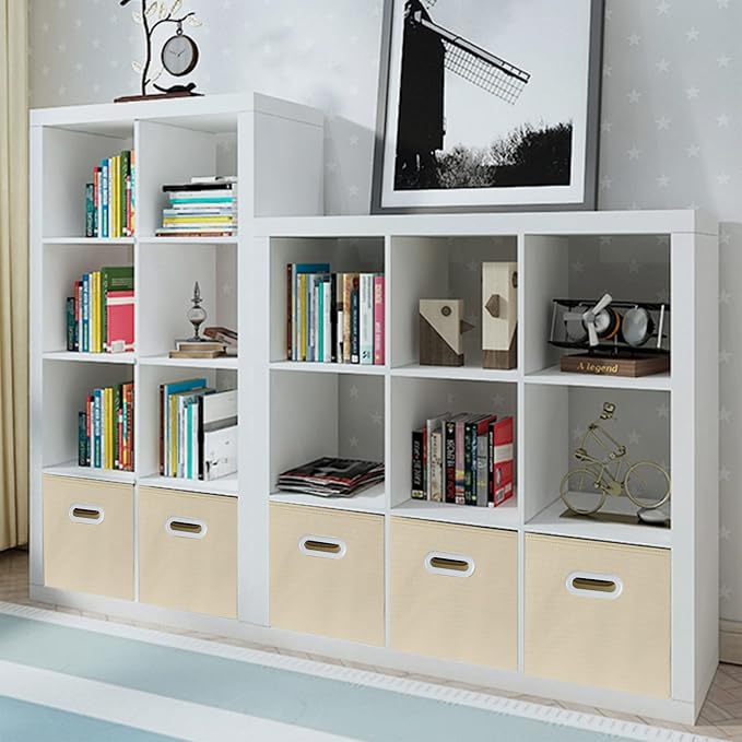 Fabric Cloth Storage Bins, Fabric Cube Organizer - Image 6