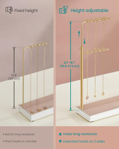 SONGMICS Jewelry Holder, Jewelry Storage Organizer Stand - Image 4