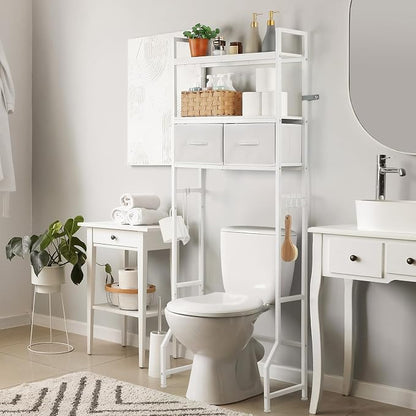 YBING Over The Toilet Storage Cabinet, Over Toilet Bathroom Organizer - Image 3