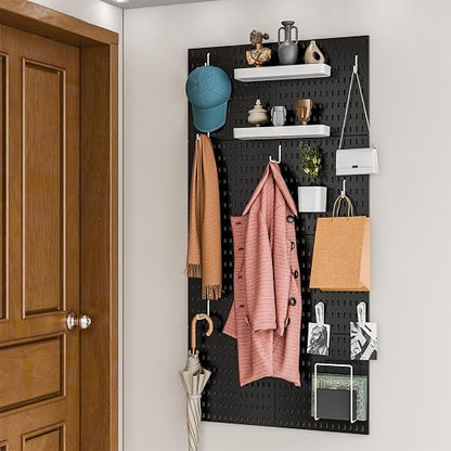 Pegboard Combination Kit for Wall Organizer, Wall Mounted Peg Board Kits for - Image 4