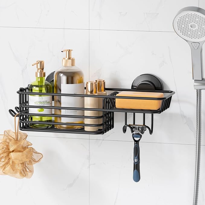 LEVERLOC Shower Caddy Suction Cup, Suction Caddy by LEVERLOC