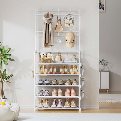 Shoe Rack 5 Tier Shoe Organizer Storage 15-20 Pairs - Image 4