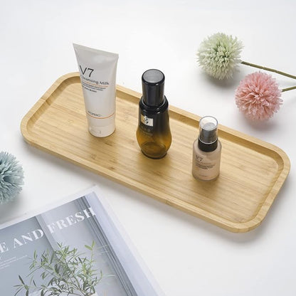 Bamboo Vanity Tray, Bathroom Counter Tray, Toilet Tank Top Tray - Image 9
