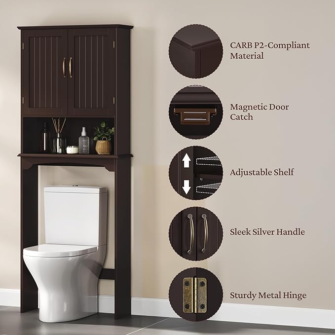 Yaheetech Over The Toilet Storage - Image 5