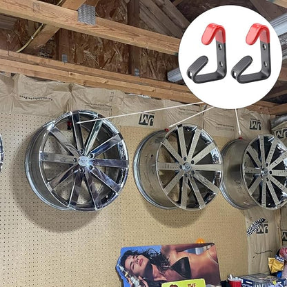 Alloy Rim Display Hanging Hooks, Metal Wheel RimHooks - Image 4