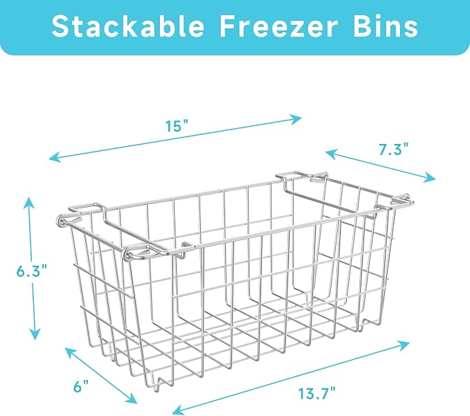 Freezer Organizer Bins - Image 2