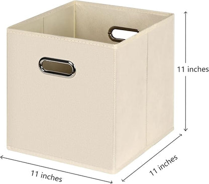 Fabric Cloth Storage Bins, Fabric Cube Organizer - Image 2