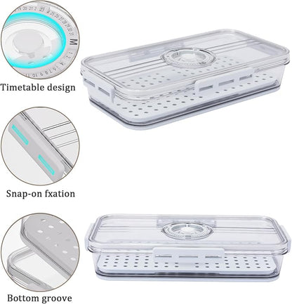 1 Pack Cheese and Lunch Meat Container - Image 2