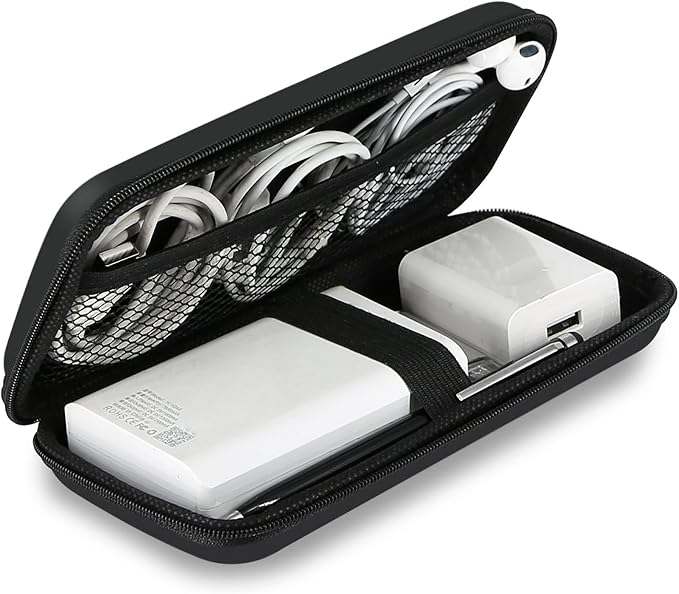 iMangoo Travel Essential Electronics Organizer Pouch Charger Case, Shockproof by iMangoo