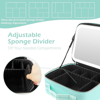 MOMIRA Travel Makeup Bag Cosmetic Bag Makeup Organizer Bag - Image 5